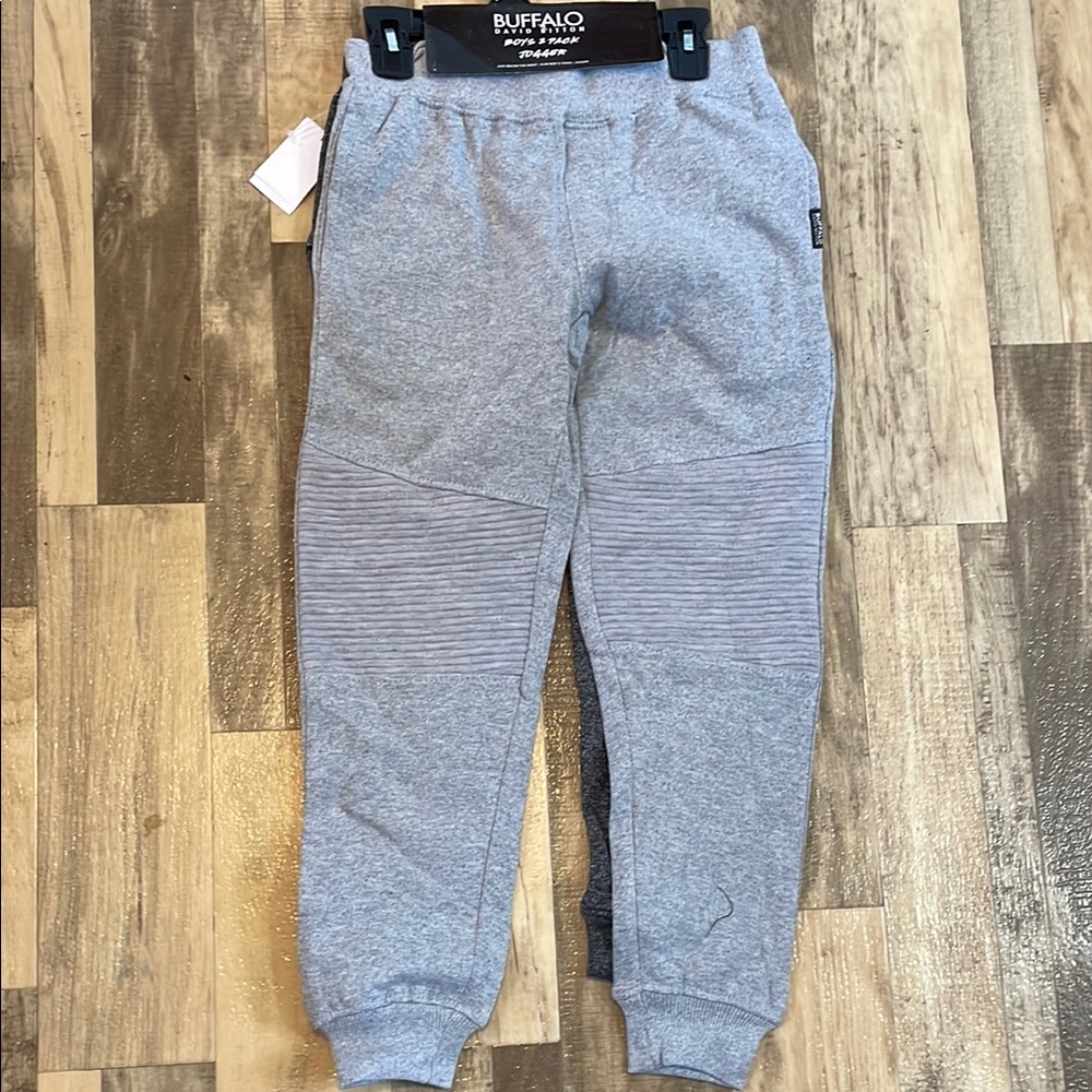 Buffalo Kids Gray Jogger Pants (set of 2)